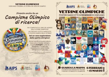 Vigevano presenta le ‘Vetrine Olimpiche’: dureranno fino alla Scarpadoro!
